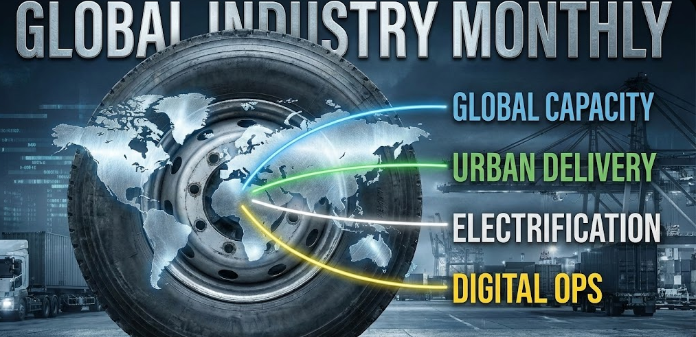 从摩洛哥新基地到“可翻新电动化”产品线：2026年初商用车轮胎行业的四条主线